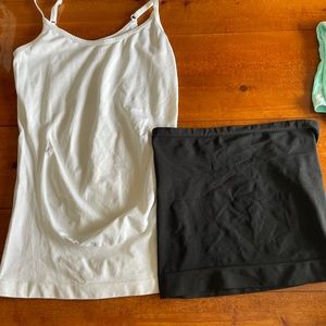 maternity compression tank top & compression band